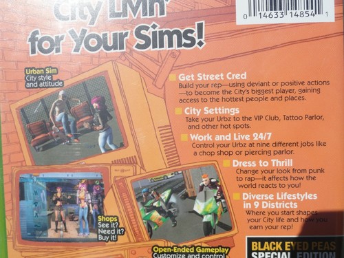 Special Edition Urbz Sims in the City ORIGINAL XBOX 2004 USA GAME NEW SEALED - Picture 7 of 12