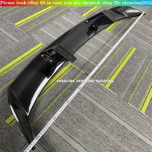 REAL CARBON FIBER REAR DUCKBILL TRUNK SPOILER WING FOR 2019-2023 NISSAN ALTIMA - Picture 19 of 19