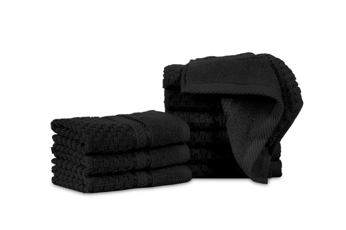 Ample Decor Washcloths Set of 10 - Fingertip Towels for Bathroom, Quick Drying - Picture 36 of 42