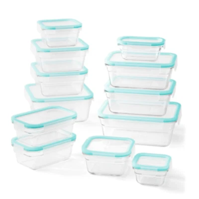 Member's Mark 24-Piece Glass Food Storage Set By Glasslock