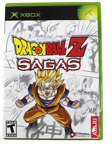 DRAGONBALL Z SAGAS 北米版　ドラゴンボールZ Dragon Ball Z DBZ Sagas Xbox Game Disc Fighting Fighter