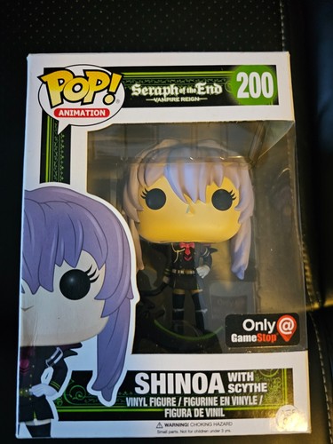 Funko Pop! Vinyl: Shinoa (w/ Scythe) GameStop (Exclusive) #200 BRAND NEW IN BOX - Picture 1 of 6