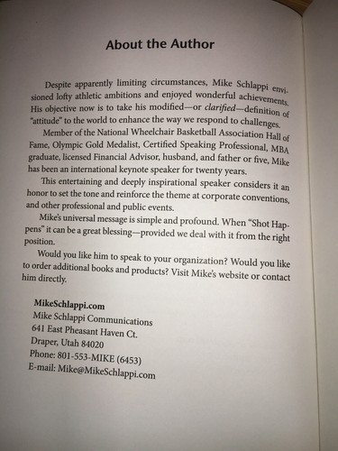 Shot Happens I Got Shot What’s Your Problem? By Mike Schlappi Signed - Picture 6 of 6