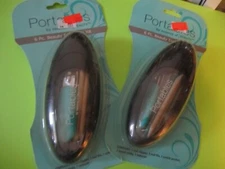 ESSENCE OF BEAUTY PORTABLES 6 PC KIT TRAVEL SIZE in CASE  X 2 NEW on CARD