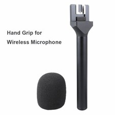 Relacart Wireless Microphone Holder Handheld Grip for Saramonic Boya Rode Comica