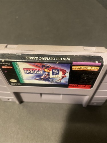 TESTED! WINTER OLYMPIC GAMES (SUPER NINTENDO SNES) - Picture 3 of 7