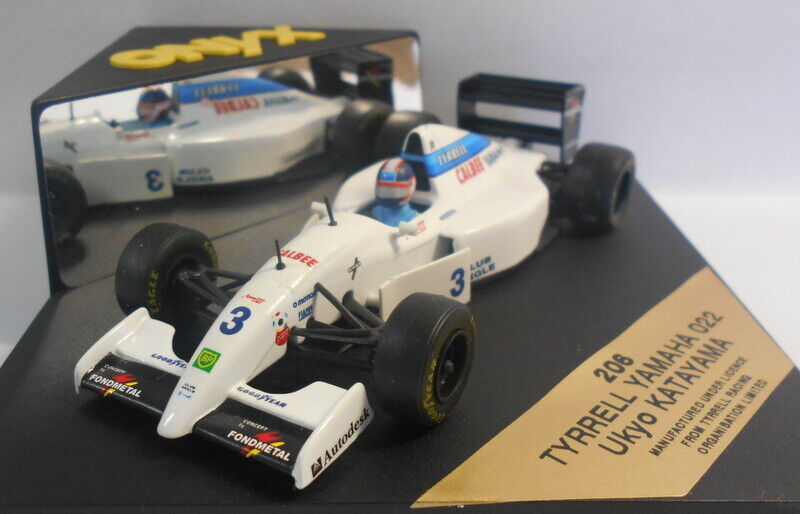 Onyx 1/43 Scale - 206 TYRRELL YAMAHA 022 UKYO KATAYAMA | eBay Onyx 1/43 Scale - 206 TYRRELL YAMAHA 022 UKYO KATAYAMA | eBay