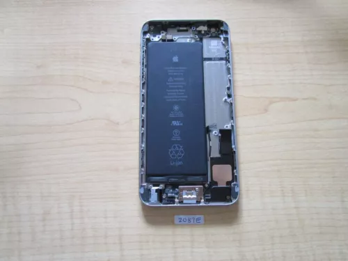Original Silver Back case housing with battery for iphone 6 A1549