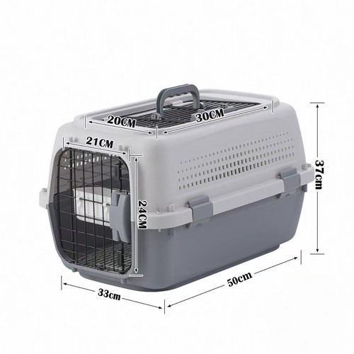 Transportbox Hundetransportbox Katzenbox Hundebox IATA Flugzeug Flugbox Autobox - Bild 2 von 12