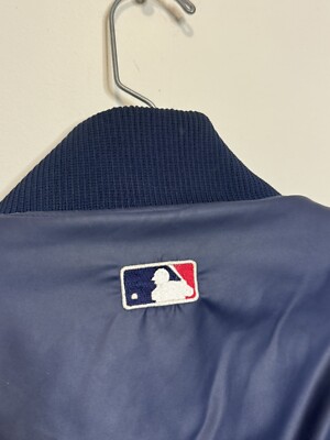 90s MIRAGE 中綿スタジャン　BRAVES　MLB【L】ナイロン　刺繍 90s MIRAGE 中綿スタジャン BRAVES MLB【L】ナイロン 刺繍