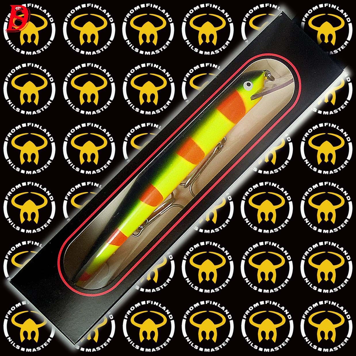 Nils Master Invincible 25cm 120gr Farbcode 090 NEU&OVP Finnland Nils Master Invincible 25cm 120gr Farbcode 090 NEU&OVP Finnland