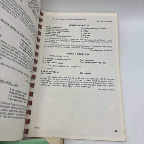 VTG Spiral Church Cookbooks, Brunswick Recipes, Treasured Recipes, Sharing Our - Picture 5 of 8