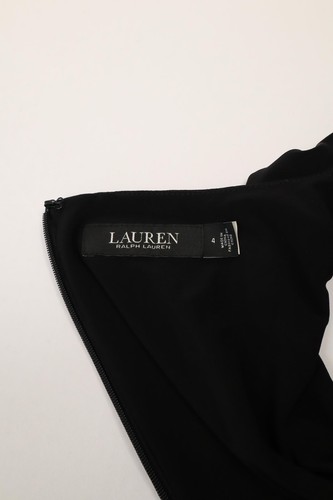 Ralph Lauren Damen Kleid Gr. 34 (US 4) Schwarz Trägerkleid Dress Maxikleid - Bild 4 von 4