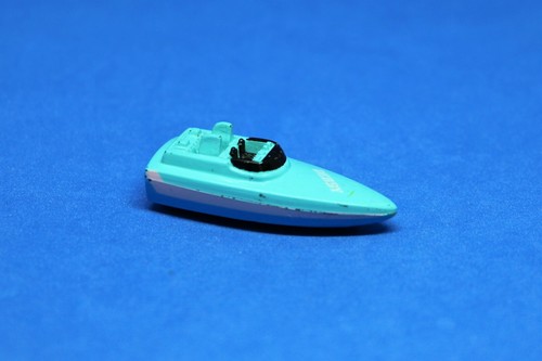 Vintage Micro Machines Speed Boat Type 2 DERBY Blue 1986 Galoob - Bild 3 von 5