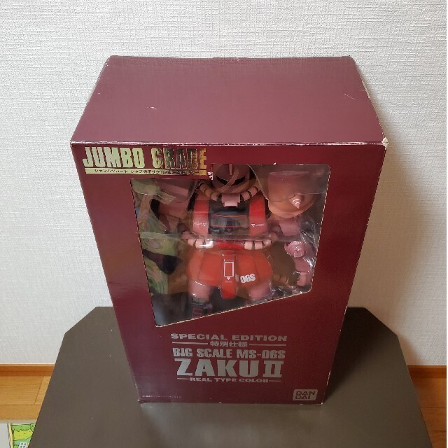 シャア ZAKU II jubmo grade SPECIAL EDITION Amazon.com: Bandai Hobby MS-06S Char's Zaku II Jumbo Grade