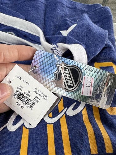 Camiseta de manga larga para mujer NHL St. Louis Blues - pequeña - Imagen 5 de 6