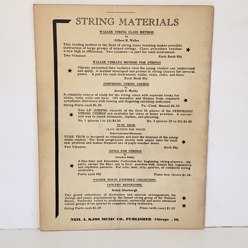 Vintage 1941 Waller St ring Class Method Violin Sheet Music Instruction Book 1 - Picture 11 of 12