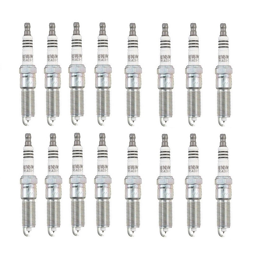 NGK Iridium IX Set of 16 Spark Plugs For Dodge Jeep Chrysler 6.1L V8