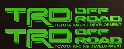 Toyota Racing Development TRD Off Road 4x4 Tacoma Tundra Decal Sticker Graphic