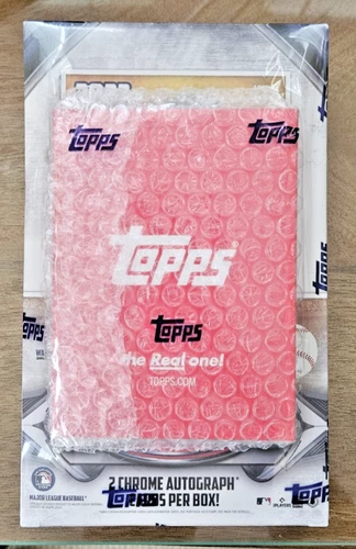 2022 Topps MLB CHROME Baseball Hobby Box Plus Bonus SILVER PACK - Factory Sealed