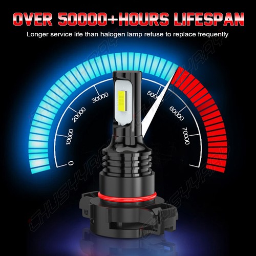 For Chevrolet Camaro 2010-2012 4x LED Headlight High Low Beam + Fog Light Bulb - Picture 15 of 16