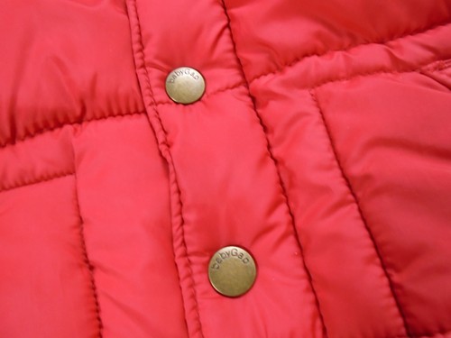 Cappotto imbottito unisex Baby Gap 6-12 mesi cappuccio rosso - Foto 2 di 10