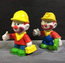 1981 Mego Clown Around Figure Miner and Construction Clowns Hank C16 Miner C39
