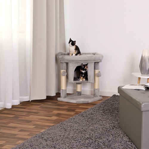 lionto Kratzbaum Kletterbaum Katzenkratzbaum Katzenbaum Höhe 60 cm Farbe wählbar - Bild 10 von 15