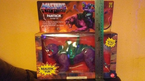 MOTU- PANTHOR- COLLECTORS EDITION- RETRO PLAY!- HE-MAN- SKELETOR- 2020 MATTEL - Picture 2 of 12
