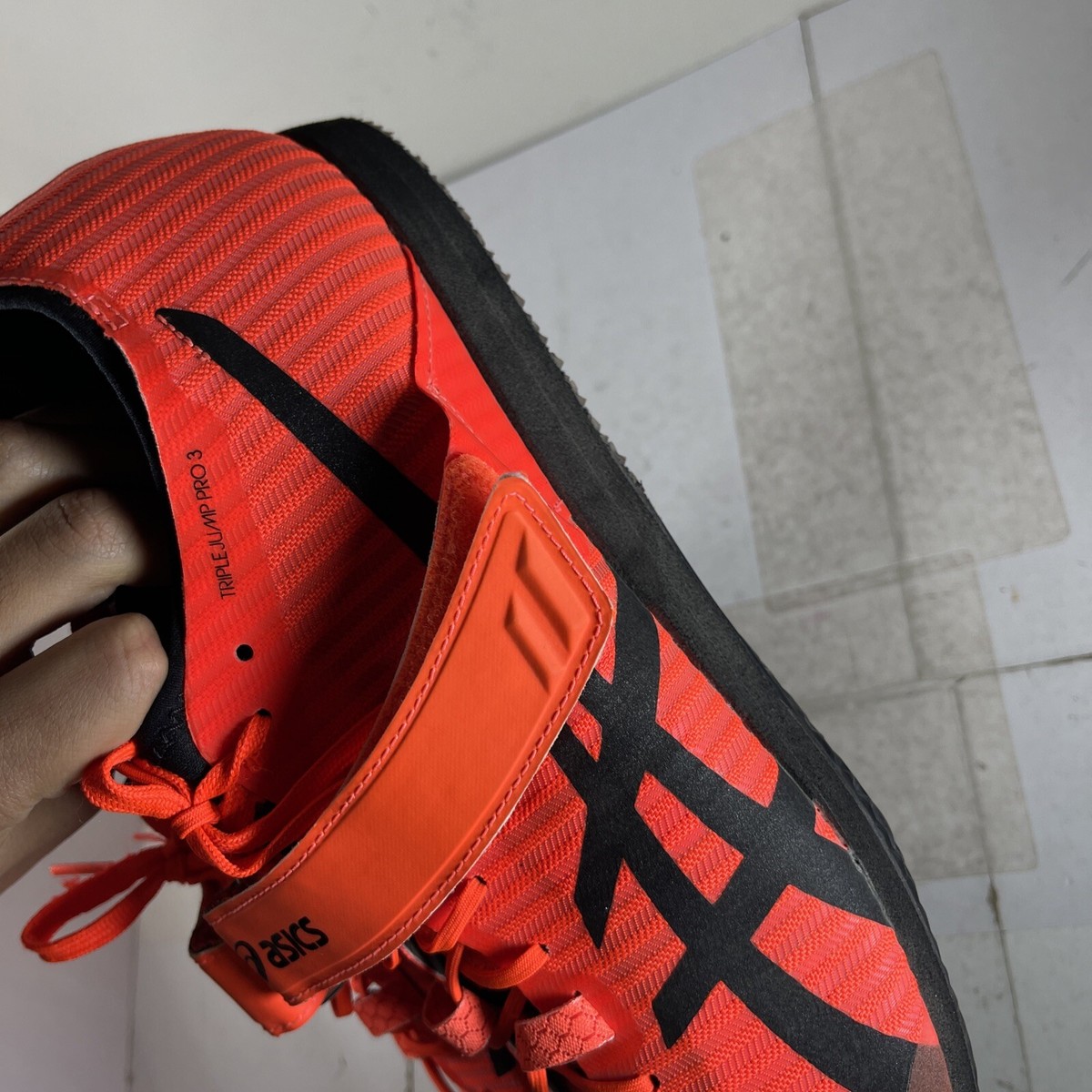 Asics Shoes TRIPLE JUMP PRO 3 Sunrise Red/Black Track and Field | eBay