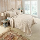 Kingston Tufted Chenille Bedspread 100% Cotton
