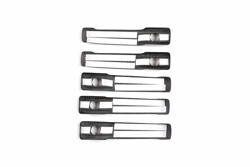5*Real Carbon Fiber Outer Door Handle Cover For Benz G W463 G500 G55 G63 04-2021 - Photo 12/12