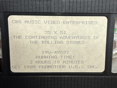 25×5 ROLLING STONES Rolling Stones - 25x5 The Continuing Adventures RARE