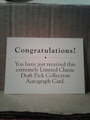 1991 Classic Draft Pick Pat Falloon autograph no serial # ?????????? - Picture 7 of 8