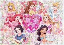 Disney Princess Memorial Flower 200-Piece Jigsaw Puzzle 22.5x32cm JP