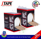 J Tape Smooth Soft Edge Foam Masking Tape 13mm x 50m x 2 Boxes - JTape