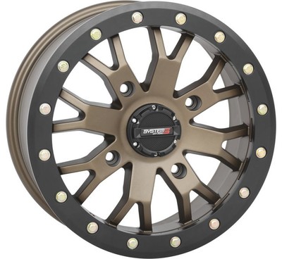 SYSTEM 3 Off-Road SB-4 Beadlock Räder 14x7, 4/137, 4+3 Bronze #14S3-3238