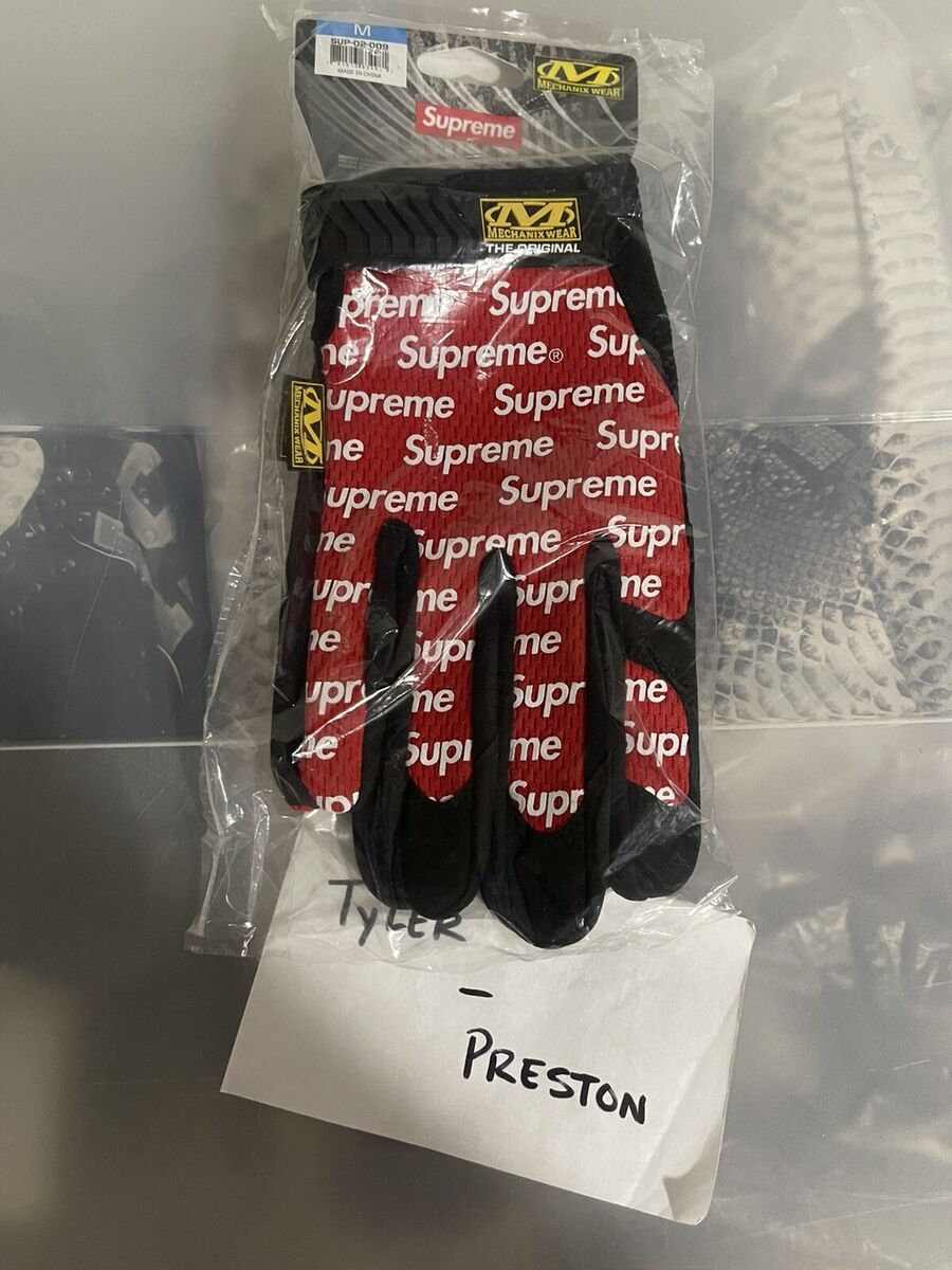 Supreme Mechanix Glove SS17 Red Medium Gloves Box Logo | eBay Supreme Mechanix Glove SS17 Red Medium Gloves Box Logo | eBay