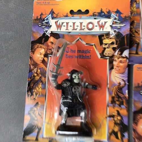 New Lot of 5, 1988 Willow Figures-Willow, All 5 In This One Sale - Picture 4 of 16