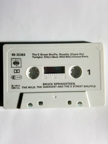 Bruce Springsteen – The Wild, The Innocent & The E Street Shuffle. Cassette Tape - Picture 2 of 4