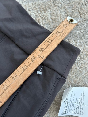 Athleta Hose Damen 6P grau Highline Hybrid Cargo Tight aktiv sportlich neu mit Etikett - Bild 4 von 24
