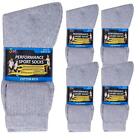  12 pairs Kids Boys Cotton Rich Grey Sports School Socks Size 6-8  9-12 12-3 4-6