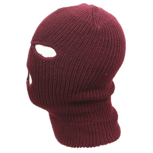 Ski Mask Full Face Balaclavas Winter Tactical Ski Snowboard 3 Holes Beanie Color - Picture 24 of 56