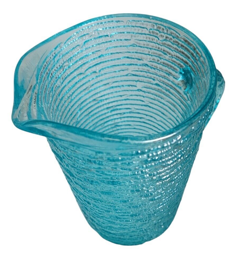 Jarra vintage Anchor Hocking años 60 Soreno aguamarina 26 OZ - Imagen 6 de 8