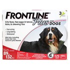 89 to 132 lbs. Dog Weight Dog Flea & Tick Remedies