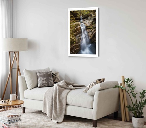 Sabbaday Falls In New Hampshire Poster Premium Quality Choose your Size - Picture 2 of 5