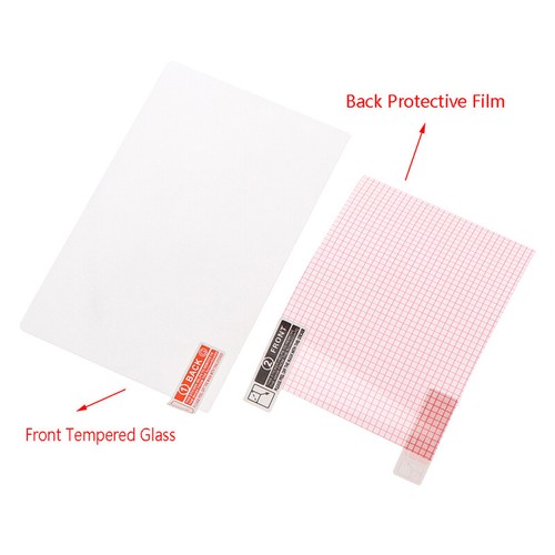 3DS XL/LL Tempered Glass+Back Clear Screen Protector Cover For Nintendo Screen - Zdjęcie 3 z 8