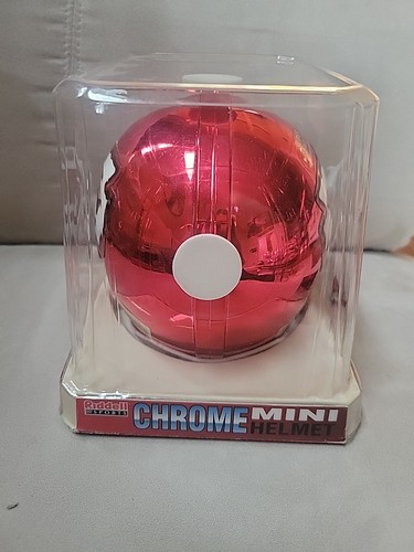 KANSAS CITY CHIEFS Ridell Chrome Limited Edition Mini helmet 169/2000 VERY RARE! - Picture 5 of 6
