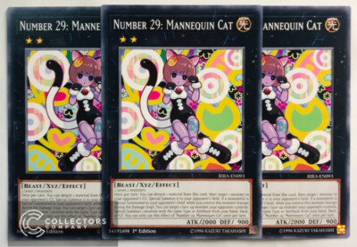Mannequin Cat CP17-JP041 N-Rare Japan Number 29 Yu-Gi-Oh
