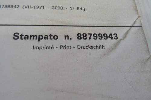 Lancia 2000 prontuario dei tempi 1972 - Foto 4 di 9